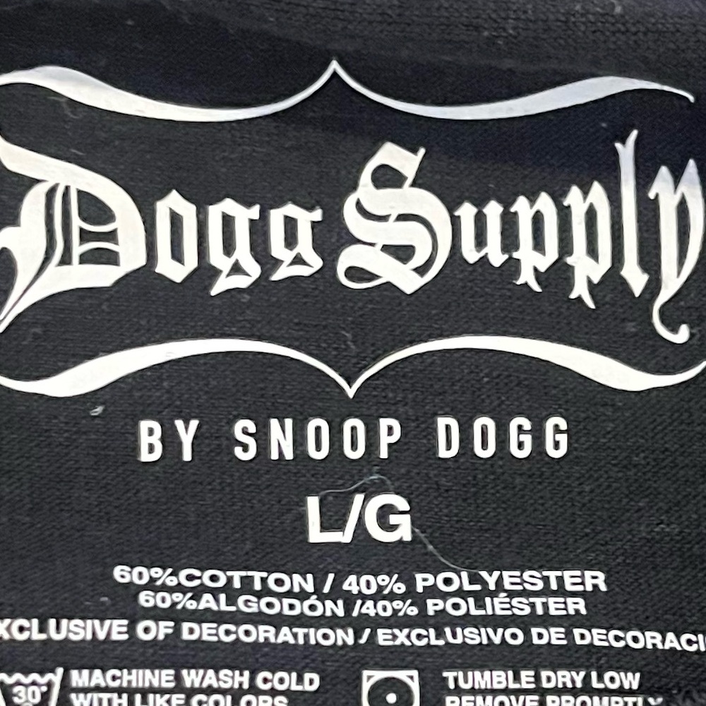 Dogg Supply by Snoop Dogg Men's & Big Men's Logo Drip Graphic T-Shirt Size L - Picture 4 of 5